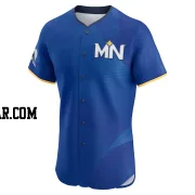 Joey Wentz Men's Minnesota Twins Royal Elite 2024 City Connect Jersey