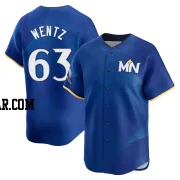 Joey Wentz Men's Minnesota Twins Royal Limited 2024 City Connect Jersey