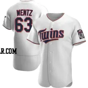 Joey Wentz Men's Minnesota Twins White Authentic Home Jersey
