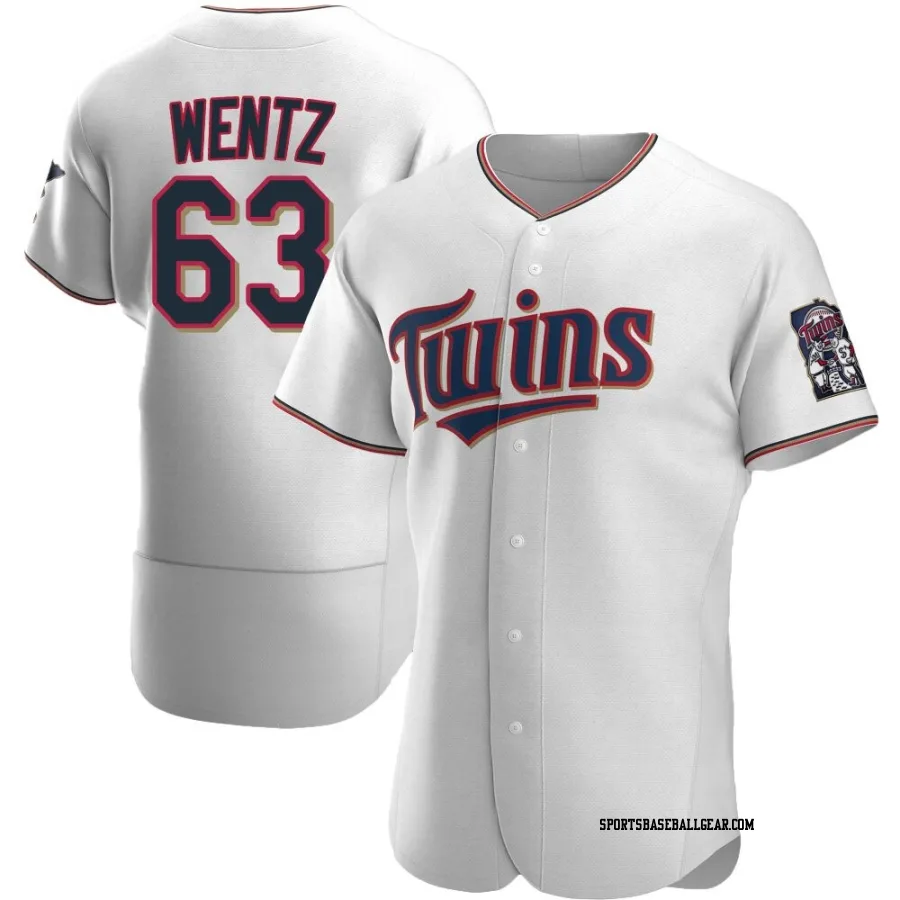 Joey Wentz Men's Minnesota Twins White Authentic Home Jersey