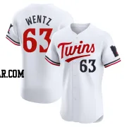 Joey Wentz Men's Minnesota Twins White Elite Home Jersey