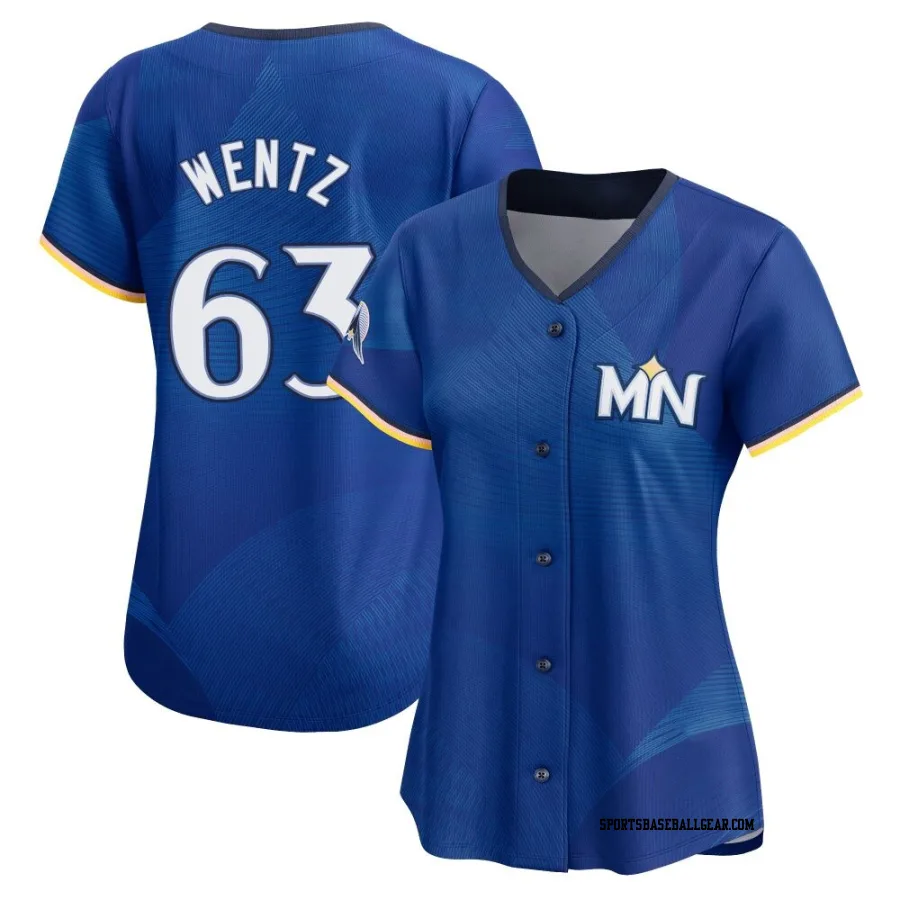 Joey Wentz Women's Minnesota Twins Royal Limited 2024 City Connect Jersey