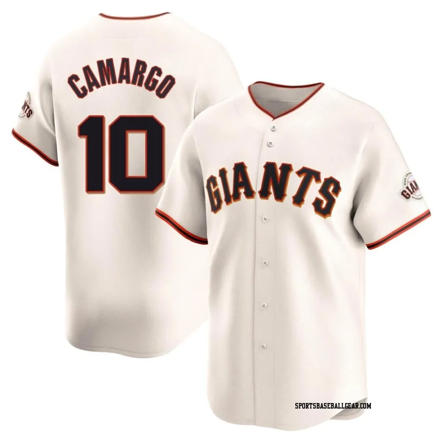 Johan Camargo Youth San Francisco Giants Cream Limited Home Jersey
