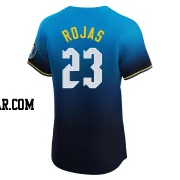 Johan Rojas Men's Philadelphia Phillies Blue Elite 2024 City Connect Jersey