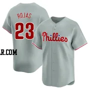 Johan Rojas Men's Philadelphia Phillies Gray Limited Away Jersey