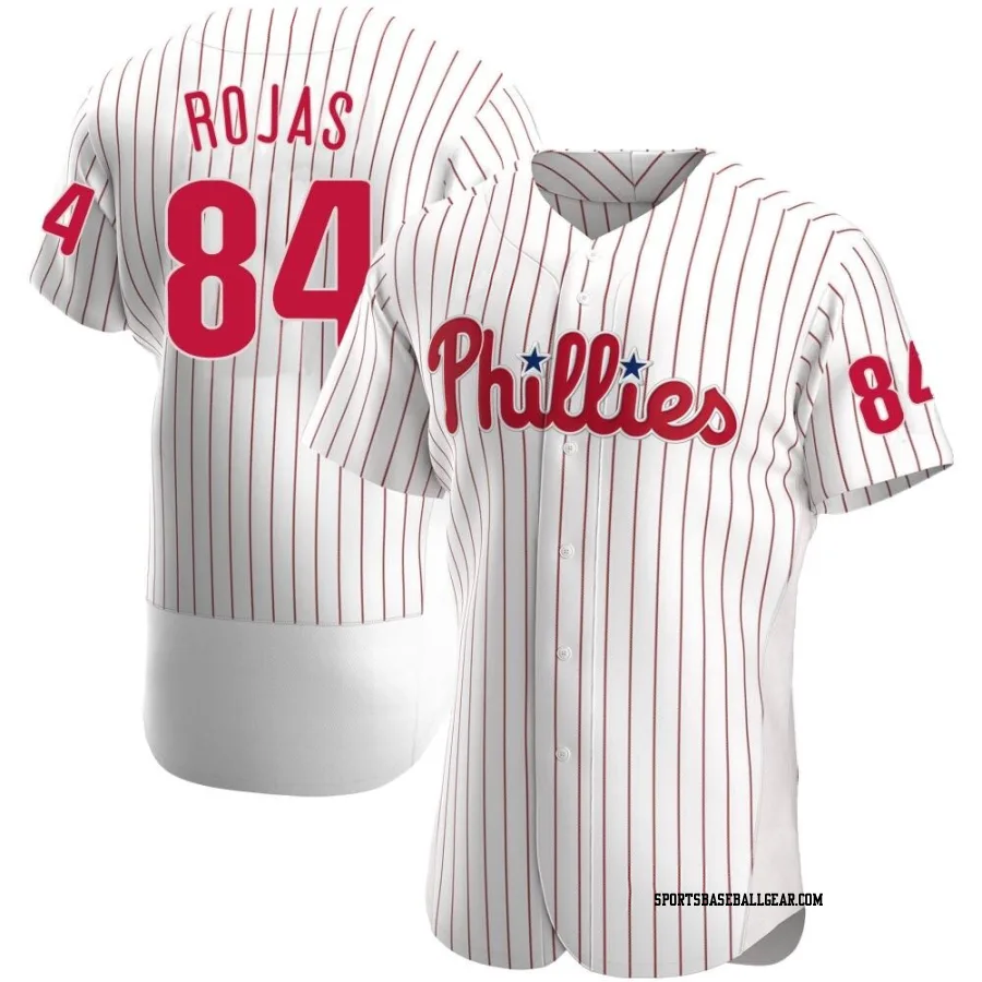 Johan Rojas Men's Philadelphia Phillies White Authentic Home Jersey
