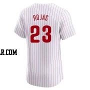Johan Rojas Men's Philadelphia Phillies White Elite Home Jersey
