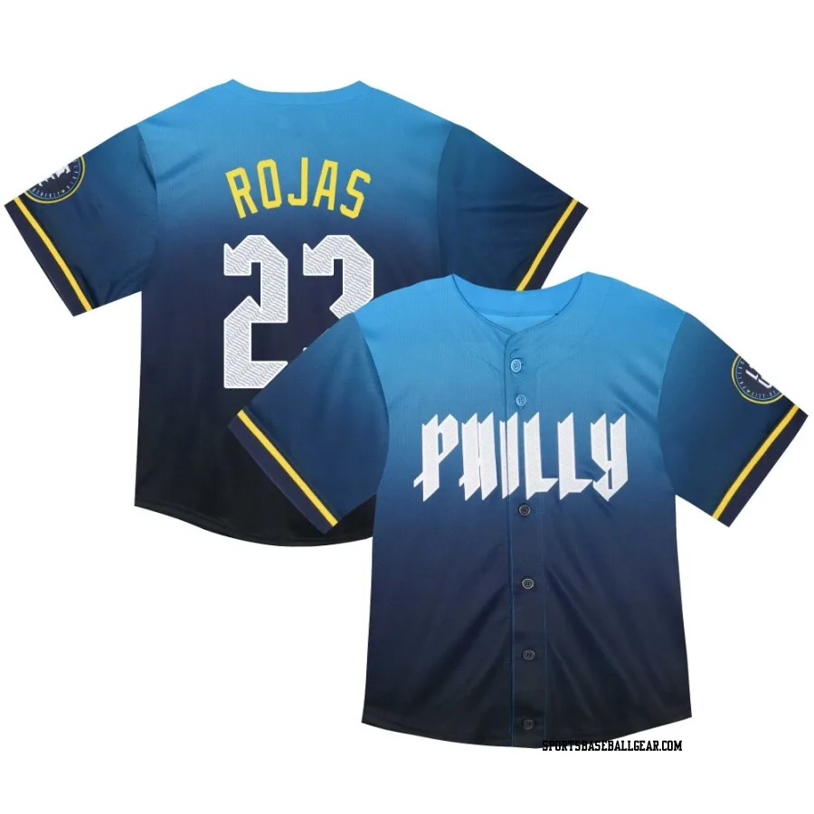 Johan Rojas Toddler Philadelphia Phillies Blue Limited 2024 City Connect Jersey