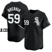 John Brebbia Youth Chicago White Sox Black Limited Alternate Jersey