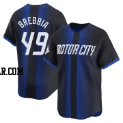 John Brebbia Youth Detroit Tigers Blue Limited 2024 City Connect Jersey