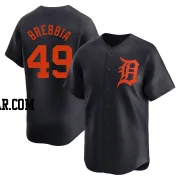 John Brebbia Youth Detroit Tigers Navy Limited Alternate Jersey