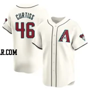John Curtiss Youth Arizona Diamondbacks White Limited Home Jersey