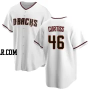 John Curtiss Youth Arizona Diamondbacks White Replica Home Jersey