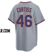 John Curtiss Youth New York Mets Gray Replica Away 2.0 Jersey