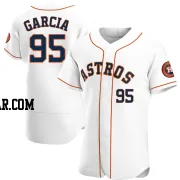 John Garcia Men's Houston Astros White Authentic Home Jersey
