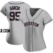 John Garcia Women's Houston Astros Gray Authentic Road 2020 Jersey