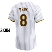 John Kruk Men's San Diego Padres White Elite Home Jersey