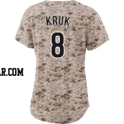 John Kruk Women's San Diego Padres Camo Limited 2nd Alternate Jersey
