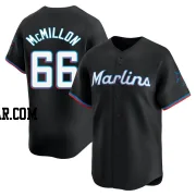 John McMillon Youth Miami Marlins Black Limited Alternate Jersey