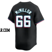 John McMillon Youth Miami Marlins Black Limited Alternate Jersey