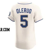 John Olerud Men's Seattle Mariners Cream Elite Alternate Jersey