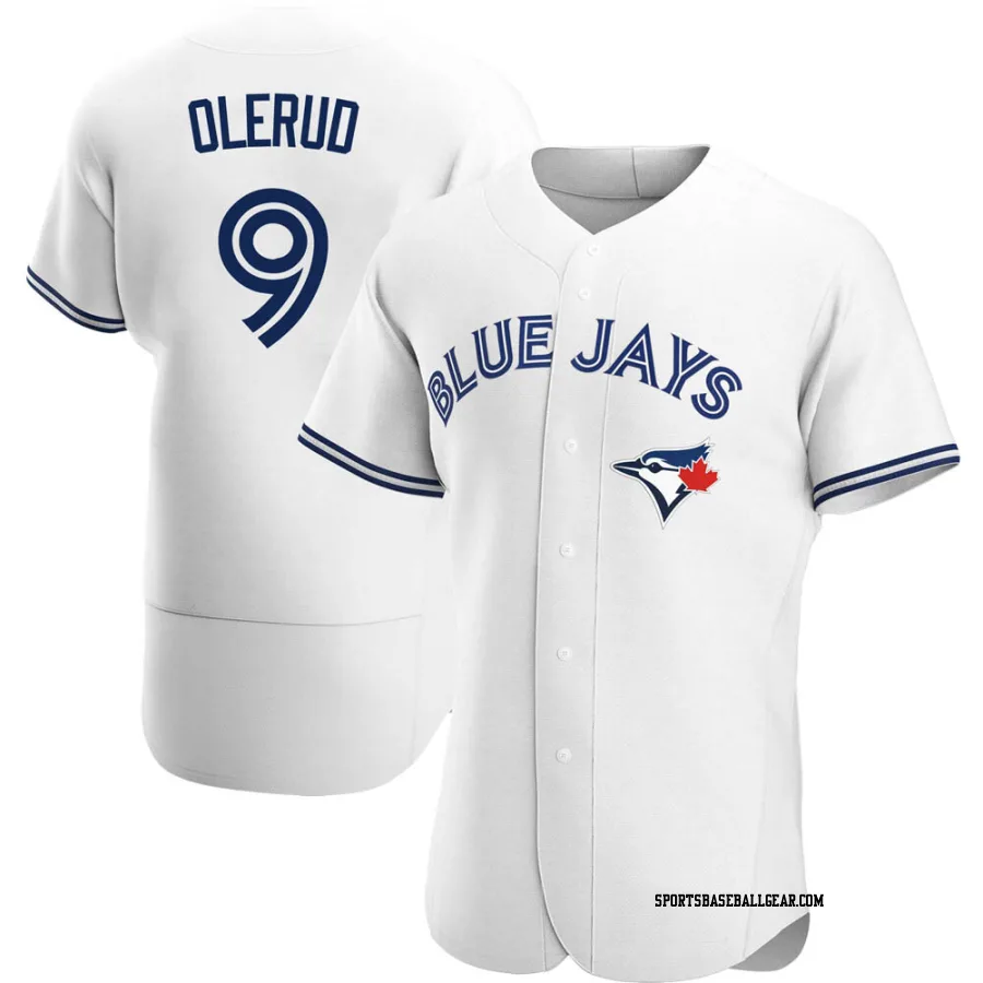 John Olerud Men's Toronto Blue Jays White Authentic Home Jersey