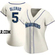 John Olerud Women's Seattle Mariners Cream Authentic Alternate Jersey