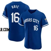 John Rave Men's Kansas City Royals Royal Authentic 2022 Alternate Jersey