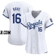 John Rave Women's Kansas City Royals White Limited Home Jersey