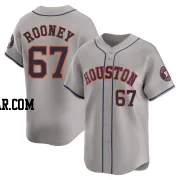 John Rooney Men's Houston Astros Gray Limited Away Jersey