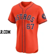 John Rooney Men's Houston Astros Orange Elite Alternate Vapor Premier Jersey