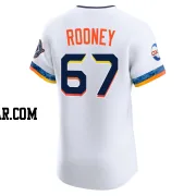 John Rooney Men's Houston Astros White Elite 2025 City Connect Jersey