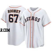 John Rooney Men's Houston Astros White Replica 2022 World Series Home Jersey