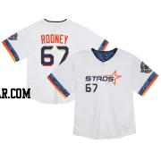 John Rooney Toddler Houston Astros White Limited 2025 City Connect Jersey