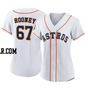 John Rooney Women's Houston Astros White Replica 2022 World Series Home Jersey