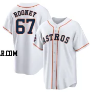 John Rooney Youth Houston Astros White Replica 2022 World Series Champions Home Jersey