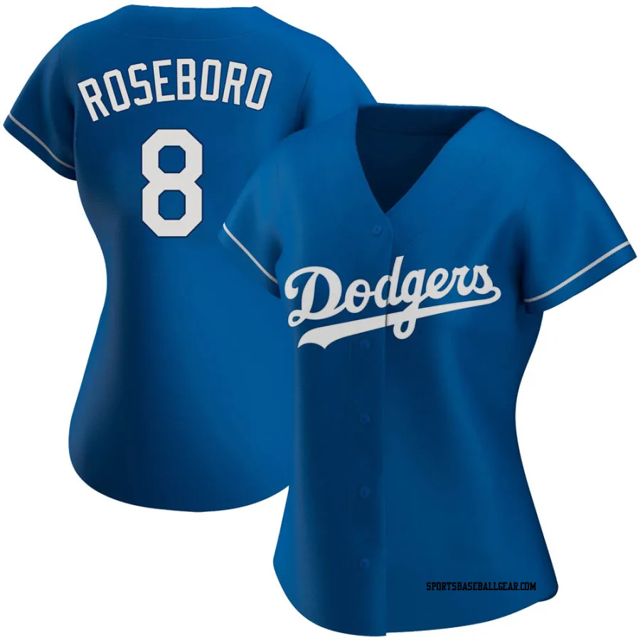John Roseboro Women's Los Angeles Dodgers Royal Replica Alternate Jersey