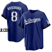 John Roseboro Youth Los Angeles Dodgers Royal Replica 2021 City Connect Jersey