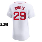 John Smoltz Men's Boston Red Sox White Elite Home Jersey
