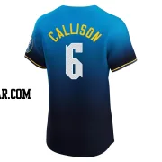 Johnny Callison Men's Philadelphia Phillies Blue Elite 2024 City Connect Jersey