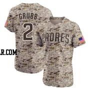 Johnny Grubb Men's San Diego Padres Camo Elite Alternate Vapor Premier Jersey