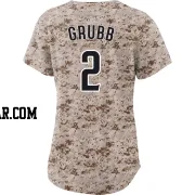 Johnny Grubb Women's San Diego Padres Camo Limited 2nd Alternate Jersey
