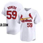 JoJo Romero Men's St. Louis Cardinals White Limited Home Jersey