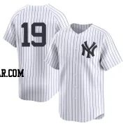 Jon Berti Men's New York Yankees White Limited Yankee Home 2nd Jersey
