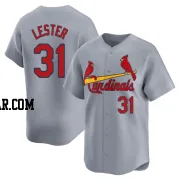 Jon Lester Youth St. Louis Cardinals Gray Limited Away Jersey