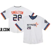 Jon Singleton Toddler Houston Astros White Limited 2025 City Connect Jersey