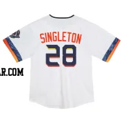 Jon Singleton Toddler Houston Astros White Limited 2025 City Connect Jersey