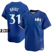 Jonah Bride Men's Minnesota Twins Royal Limited 2024 City Connect Jersey