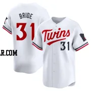 Jonah Bride Men's Minnesota Twins White Limited Home Jersey