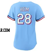 Jonah Heim Women's Texas Rangers Light Blue Replica Alternate Jersey